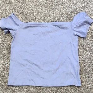 Lavender off the shoulder